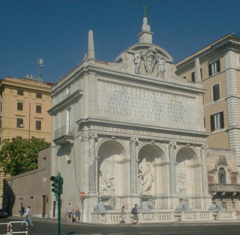 Moses Fountain Panzió Róma Kültér fotó